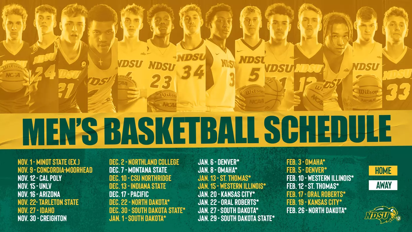 ndsu mens basketball schedule: Dont miss any games this season!