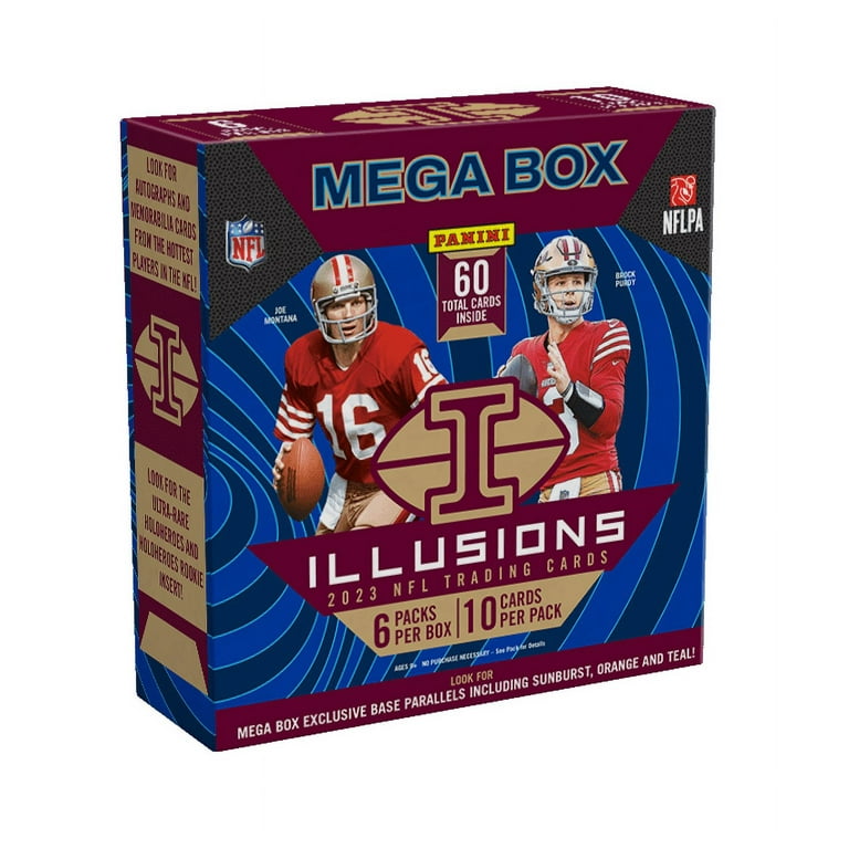 2023 Panini Illusions Football Mega Box Personal Hits:  Pulling Big Cards from the New Set!