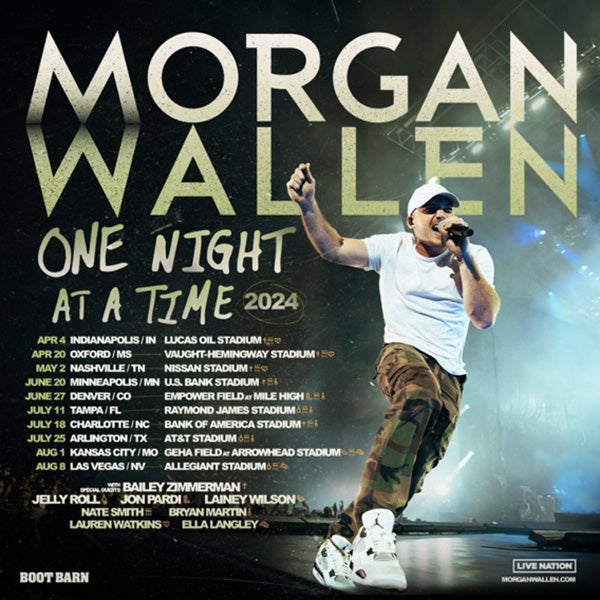 Double the Fun: Spring Football and Morgan Wallen Concert Apr 20 Ole Miss