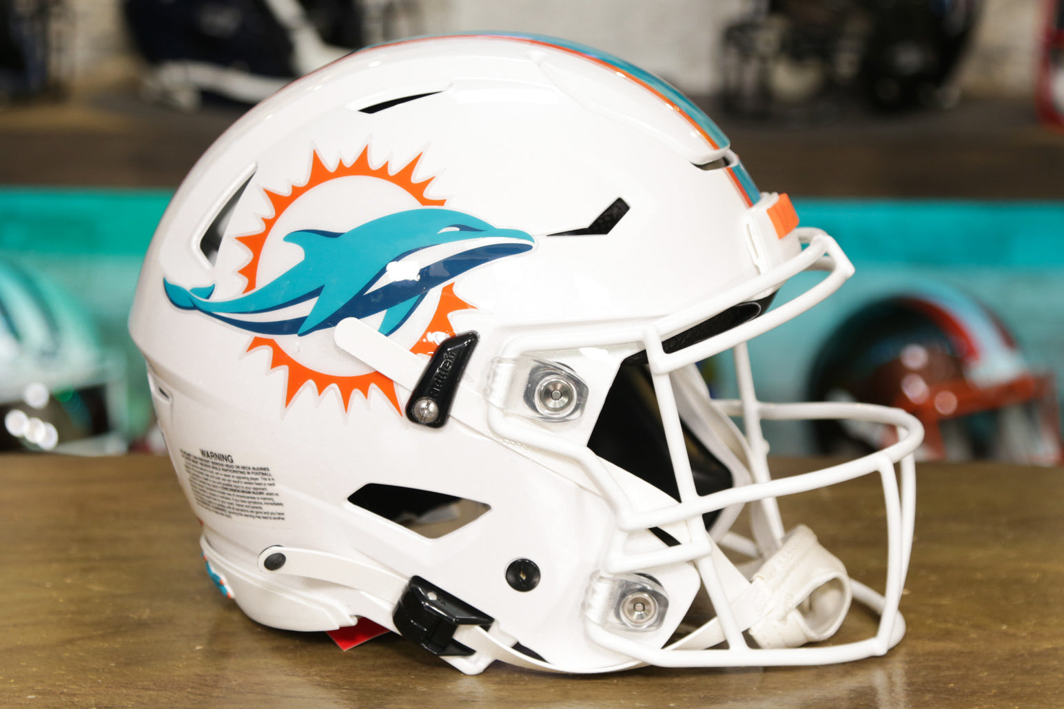 Shop Authentic Miami Dolphins Football Helmets Online Now