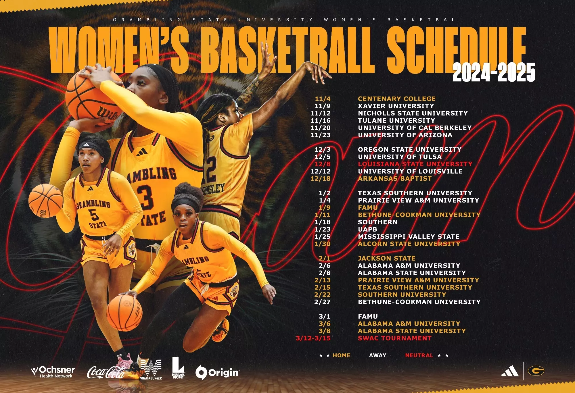 Grambling Womens Basketball: Game Schedule and Latest News