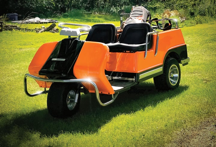 Harley-Davidson Golf Cart: A Classic Motorcycle Twist