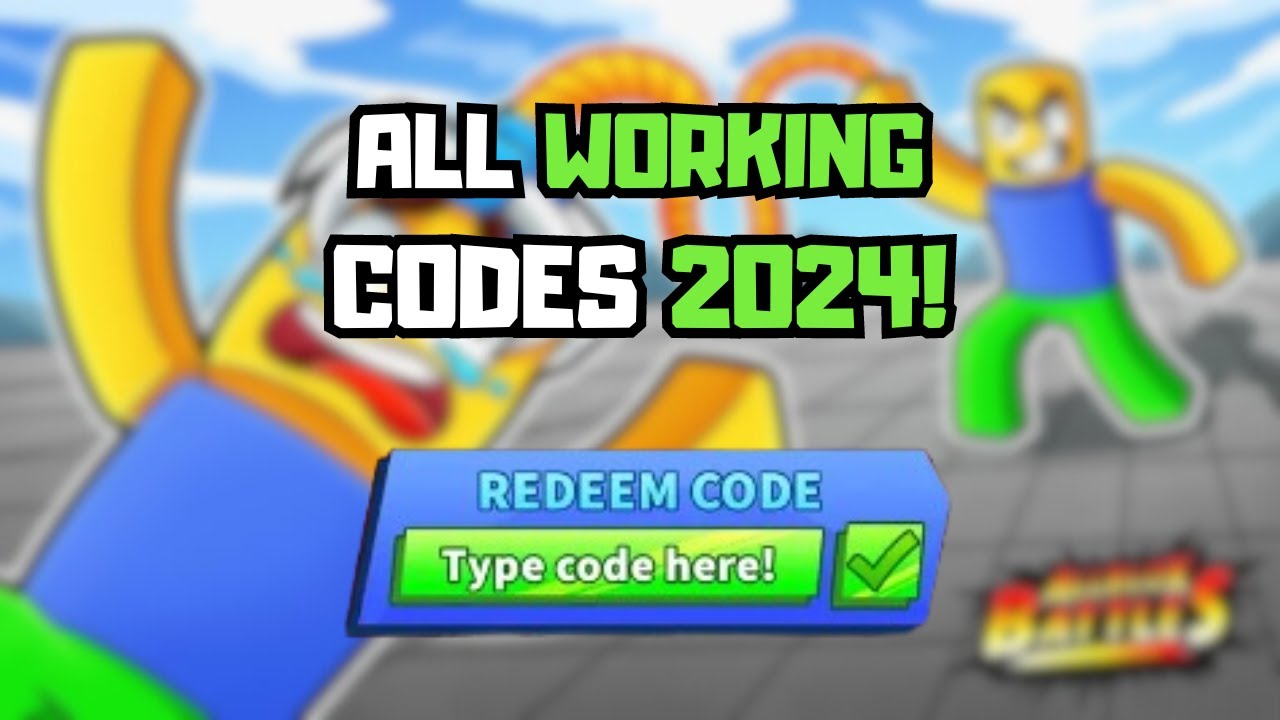 New Allblox Battles Codes December 2024 - Dont Miss Free Stuff!