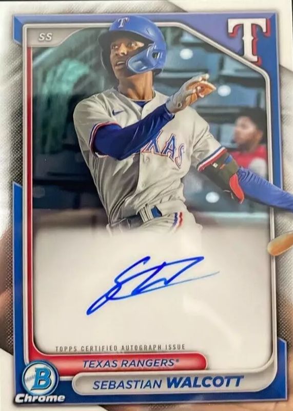 Is This Sebastian Walcott Auto 1/25 a Steal from 2024 Bowman?