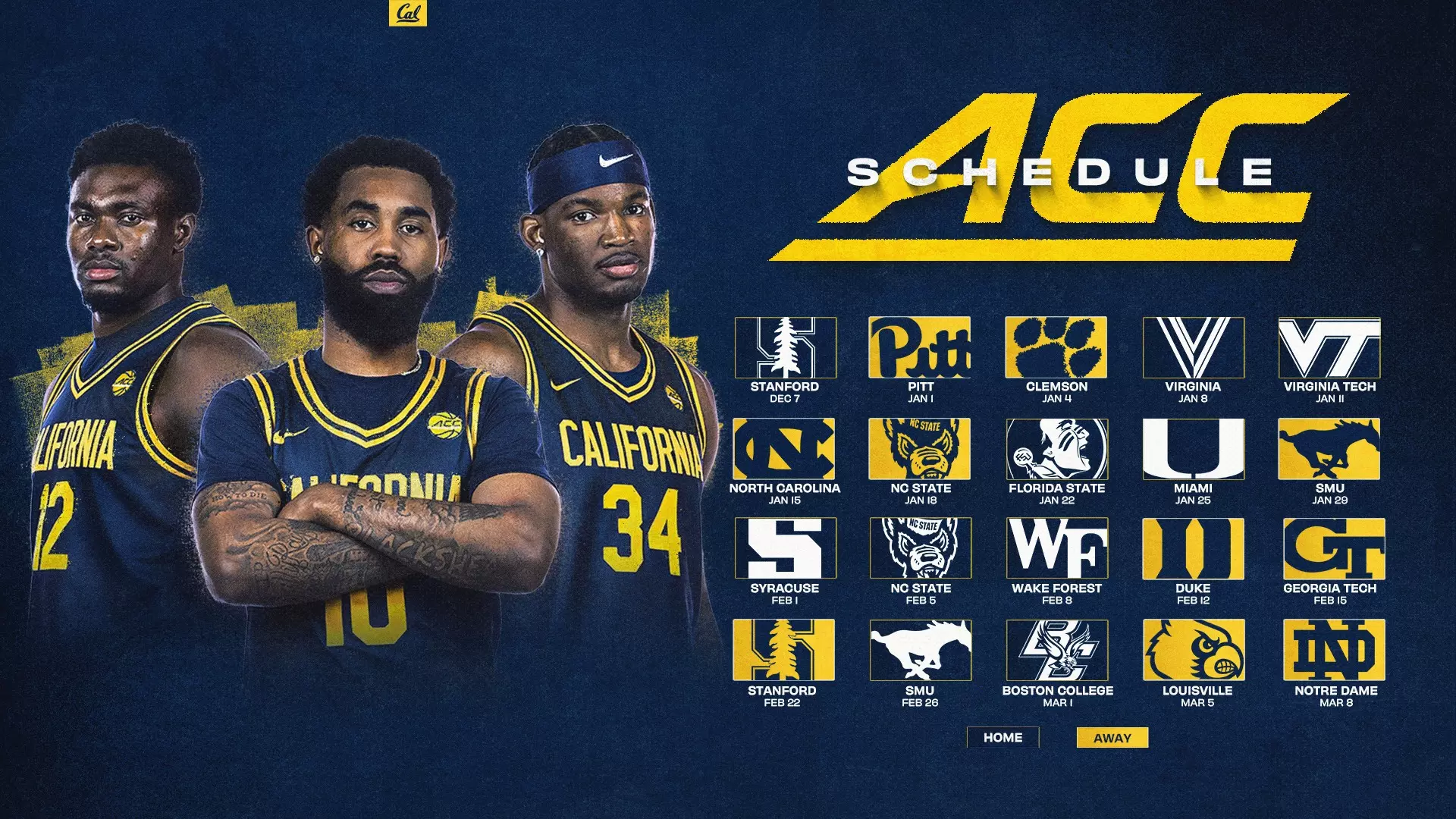 Cal Mens Basketball Schedule Released: Key Games and Matchups