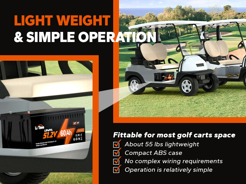 48V vs 51.2V Golf Cart Batteries: Whats the Real Difference?