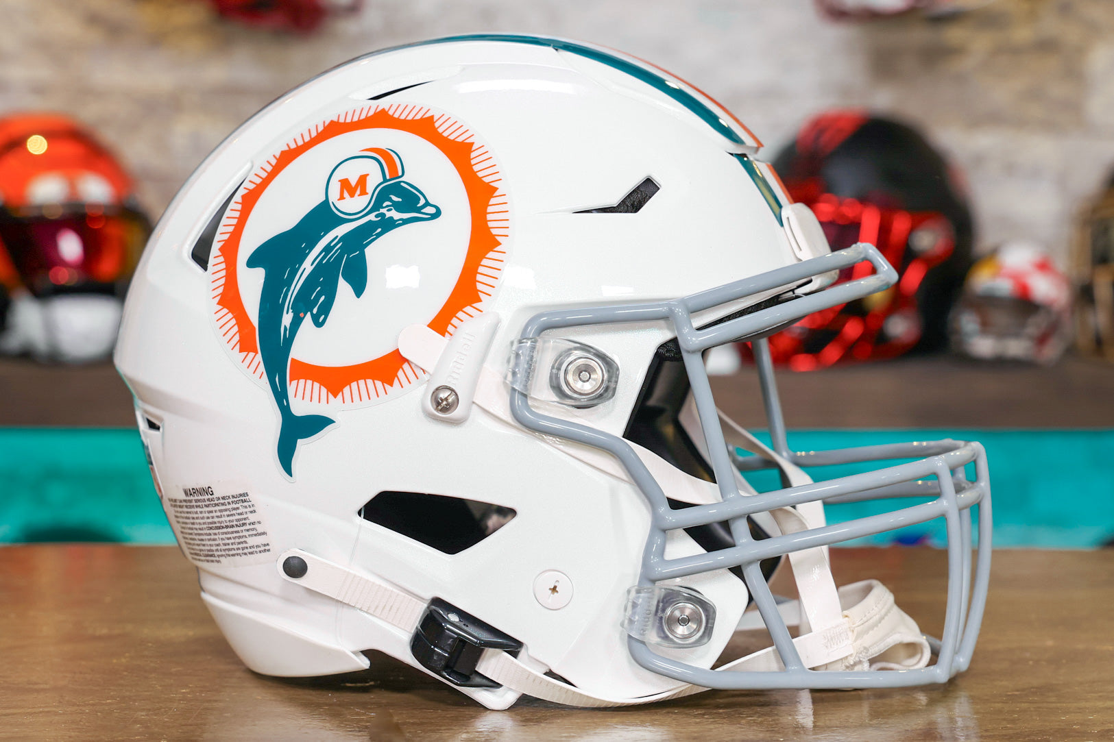 Shop Authentic Miami Dolphins Football Helmets Online Now