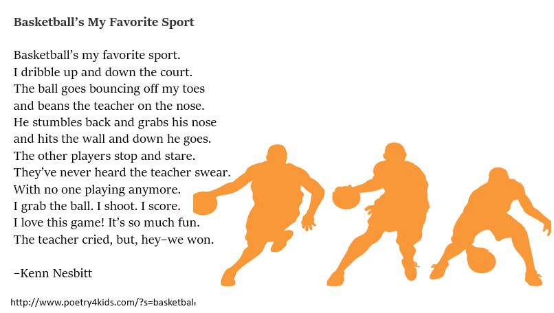 Short and sweet basketball poems: enjoy quick rhymes about the sport