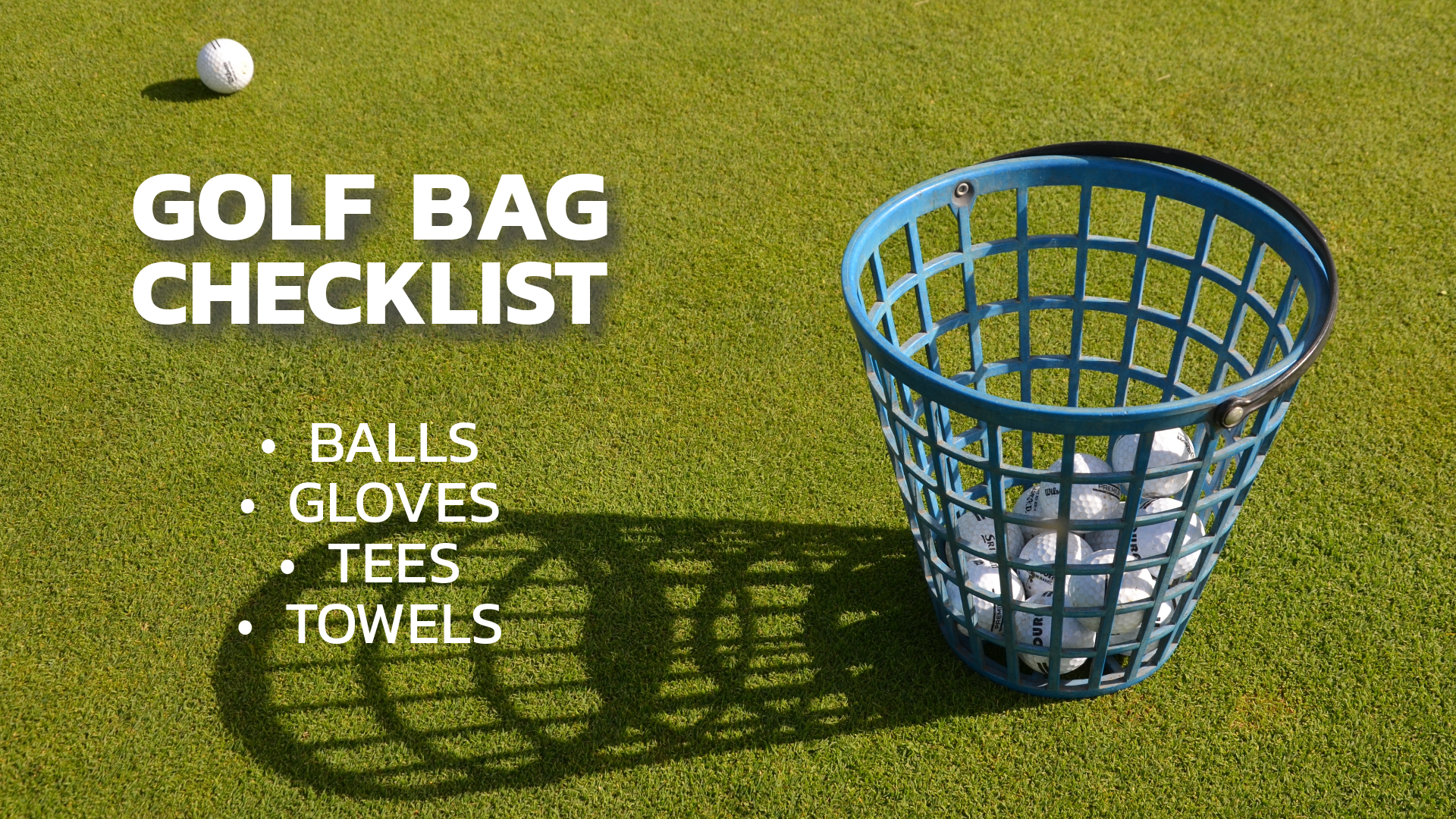 Golf Bag Accessories 101: What You Need and Where to Find Them