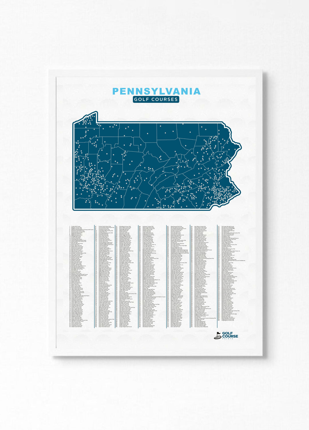 Where to Play: Golf Course Map Pennsylvania For Every Golfer!