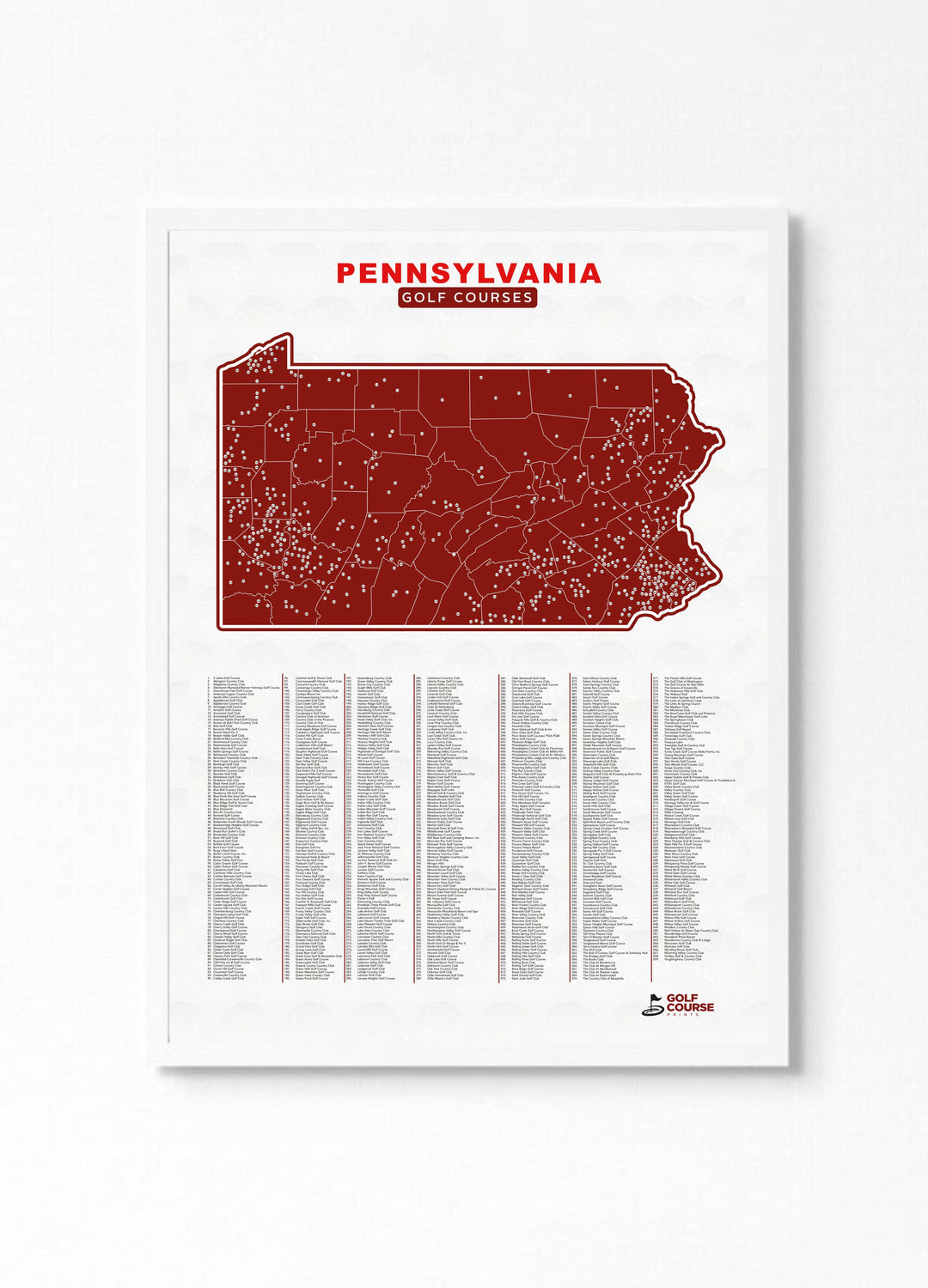 Where to Play: Golf Course Map Pennsylvania For Every Golfer!