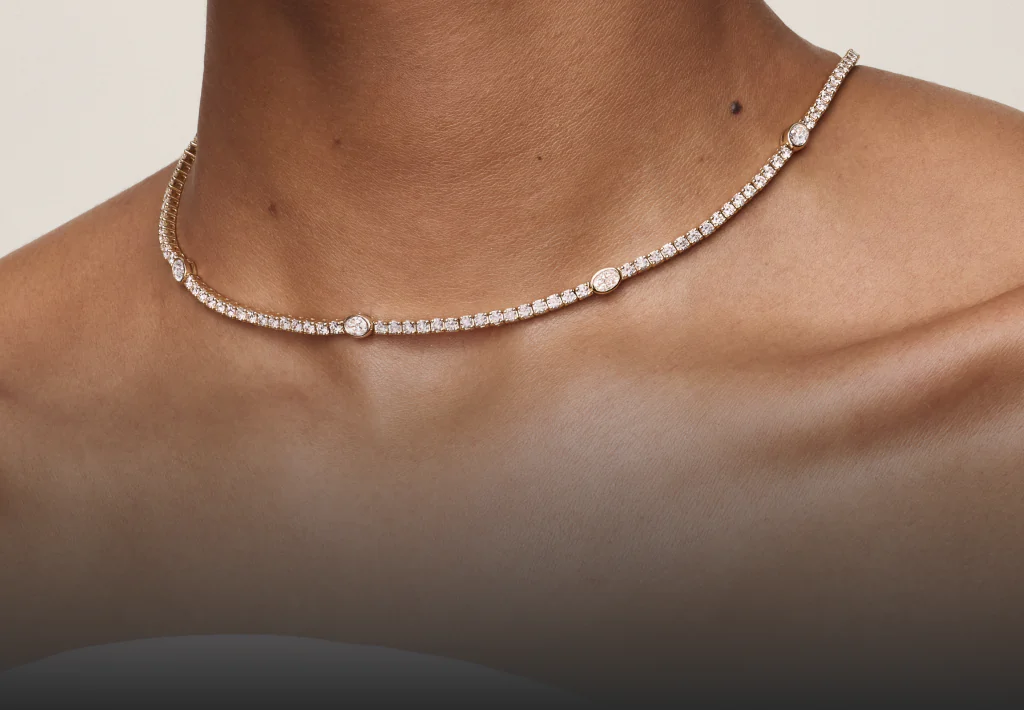 Find Your Perfect Lab Diamond Tennis Necklace: Shop the Hottest Styles Now!