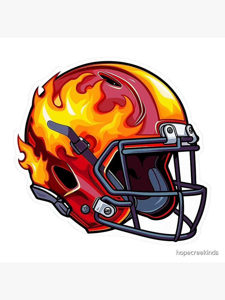 Flames Helmet Football: Check Out These Awesome Designs!