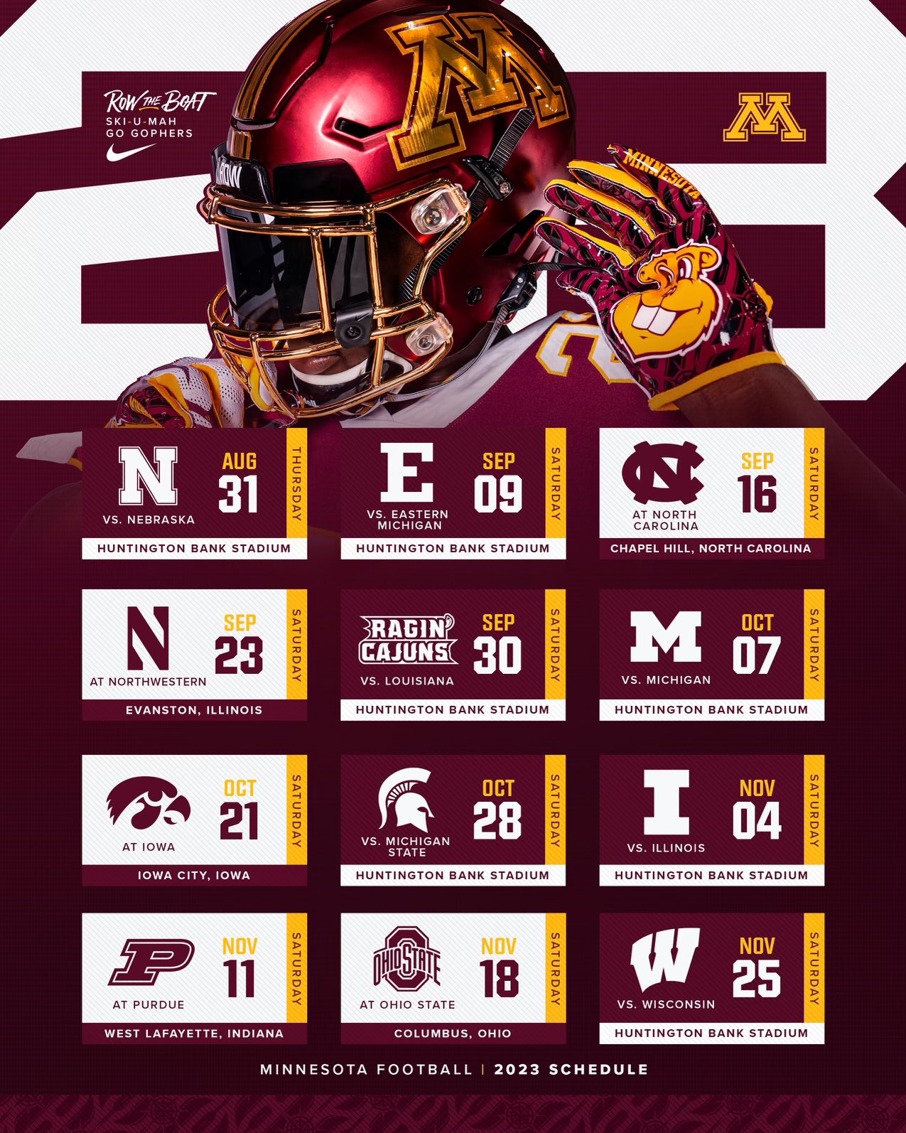 Gopherhole football how can I stay updated on scores and schedules?