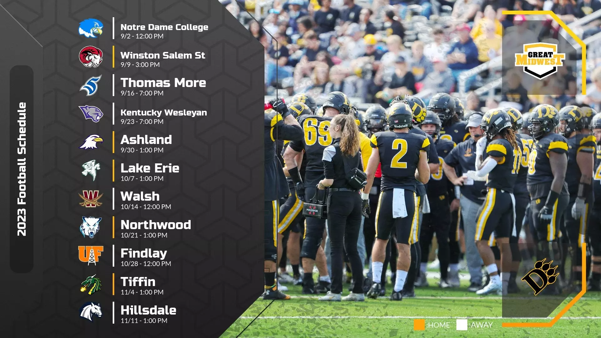 Ohio Dominican Football: Check Out the Schedule! | Dont Miss a Single Game!