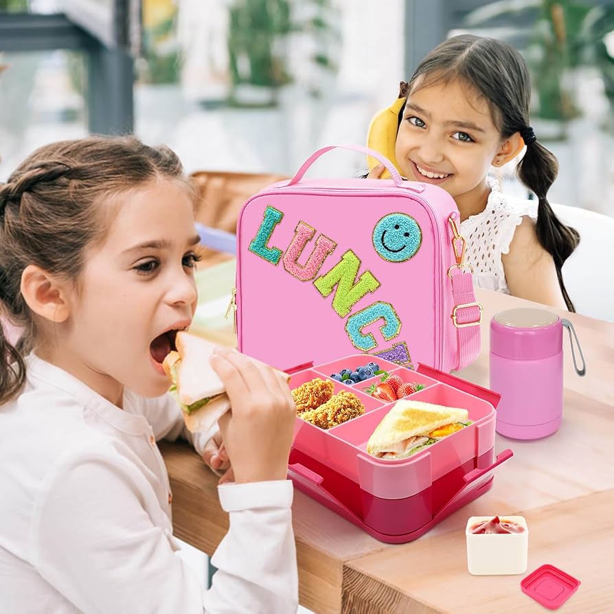 pink lunch box for kids: cute and practical options to choose!